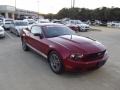 2012 Red Candy Metallic Ford Mustang V6 Premium Coupe  photo #2