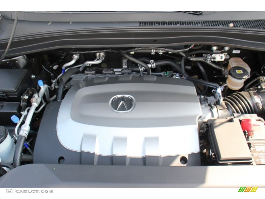 2013 MDX SH-AWD Advance - Crystal Black Pearl / Parchment photo #18