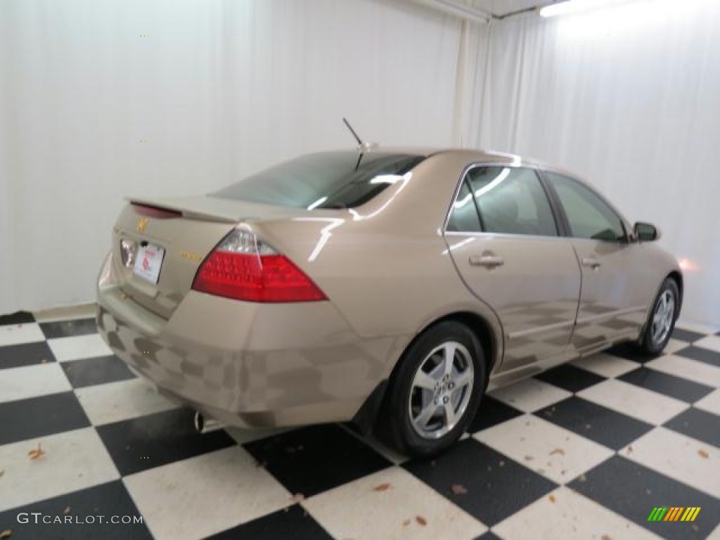 2006 Accord Hybrid Sedan - Desert Mist Metallic / Ivory photo #27