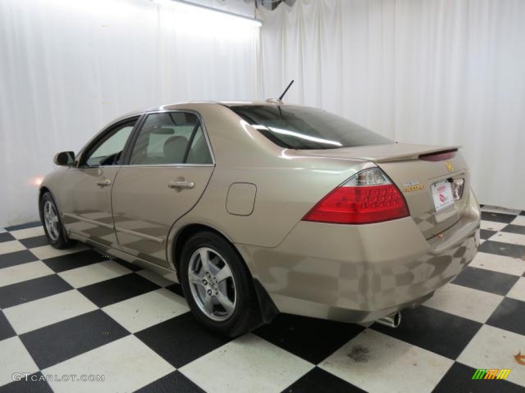2006 Accord Hybrid Sedan - Desert Mist Metallic / Ivory photo #29
