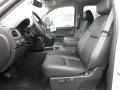 Ebony Front Seat Photo for 2013 Chevrolet Silverado 3500HD #72946310
