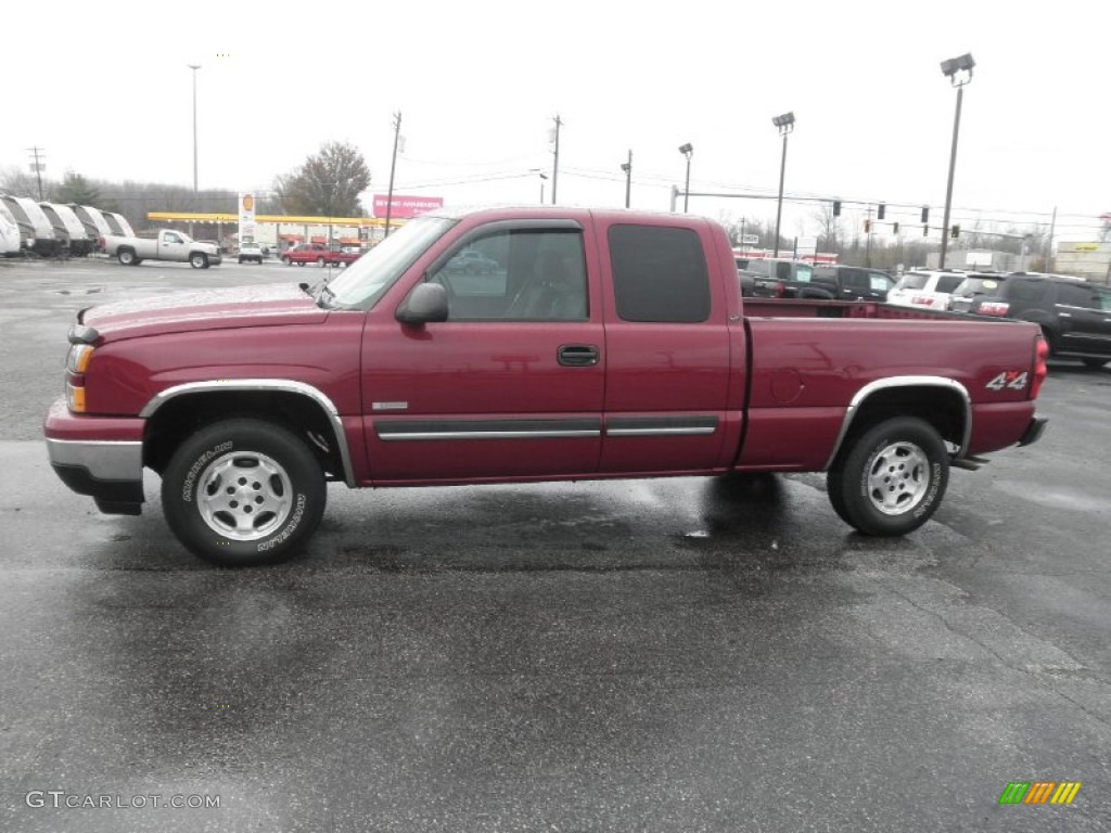 Sport Red Metallic 2006 Chevrolet Silverado 1500 Hybrid Extended Cab 4x4 Exterior Photo #72946338