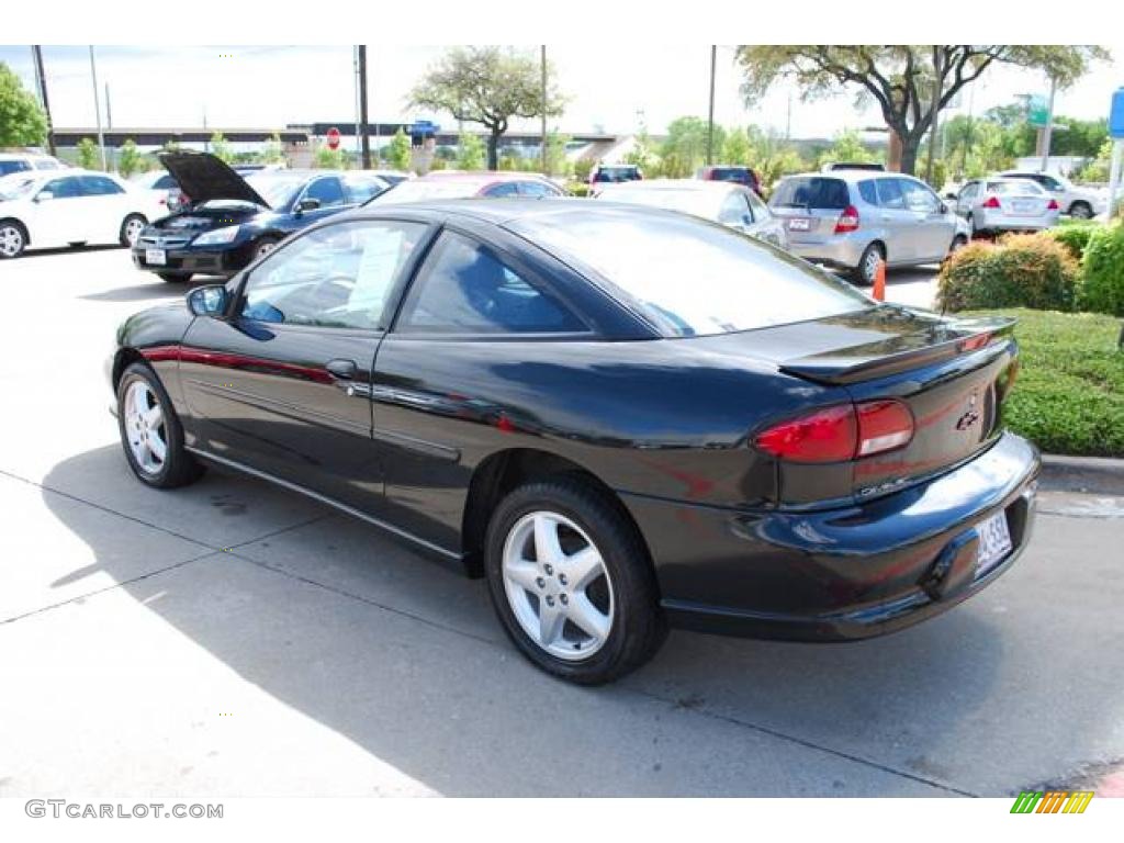 1999 Cavalier Z24 Coupe - Black / Medium Gray photo #5