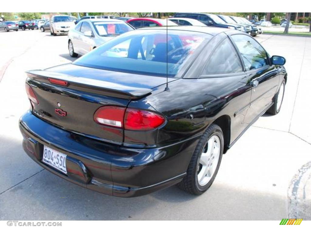 1999 Cavalier Z24 Coupe - Black / Medium Gray photo #7