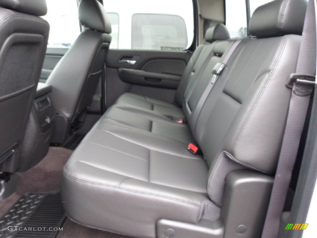 2013 Chevrolet Silverado 3500HD LTZ Crew Cab 4x4 Rear Seat Photo #72946563
