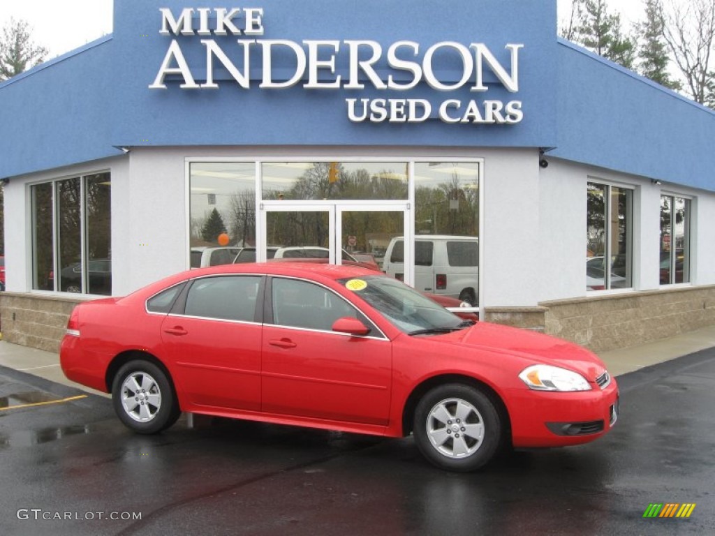 2011 Impala LT - Victory Red / Ebony photo #1