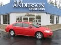 2011 Victory Red Chevrolet Impala LT  photo #1