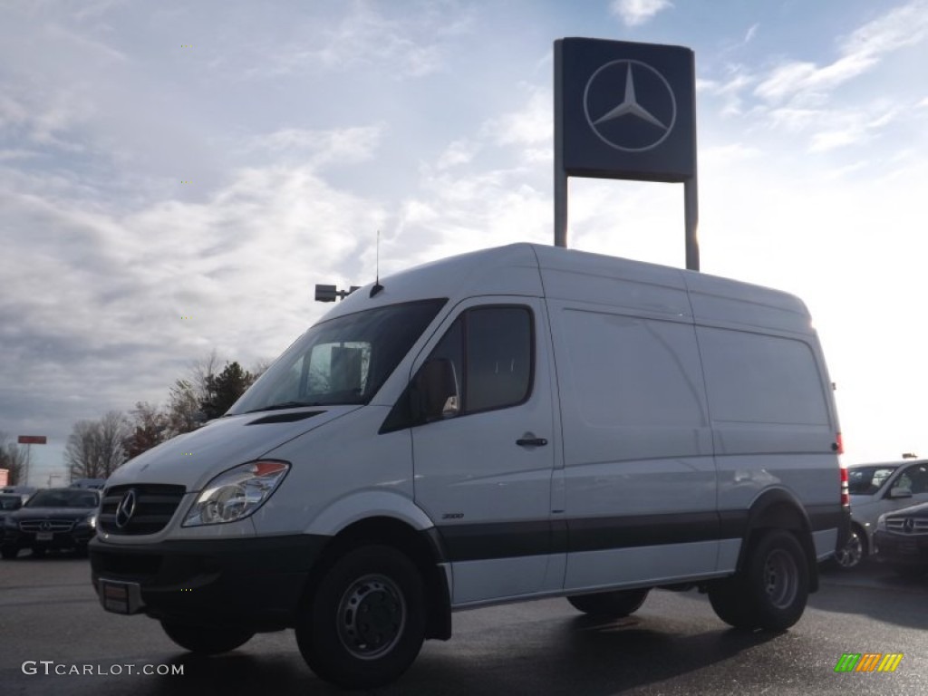 Arctic White Mercedes-Benz Sprinter