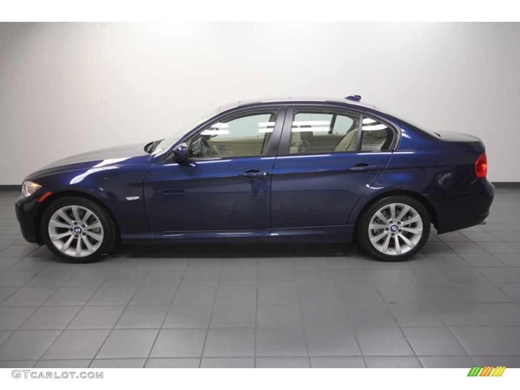 Deep Sea Blue Metallic 2011 BMW 3 Series 328i Sedan Exterior Photo #72948595