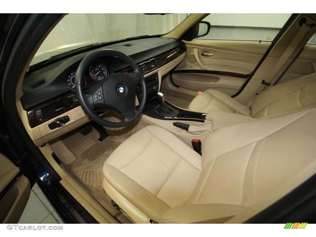 Beige Interior 2011 BMW 3 Series 328i Sedan Photo #72948826