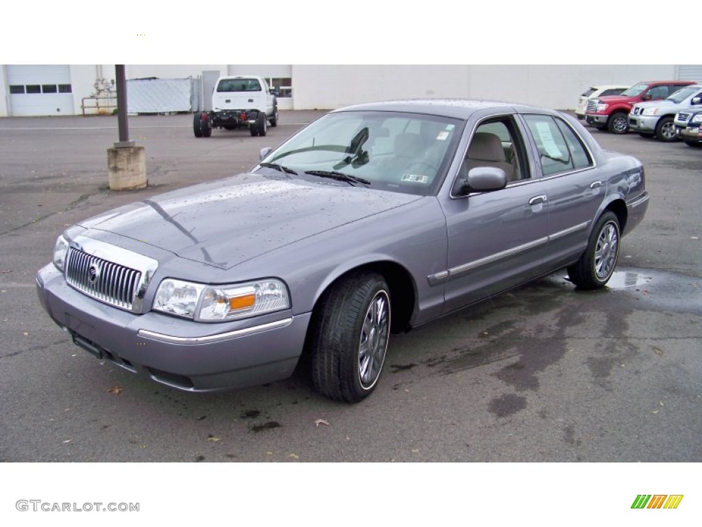 2006 Grand Marquis GS - Tungsten Metallic / Light Camel photo #1