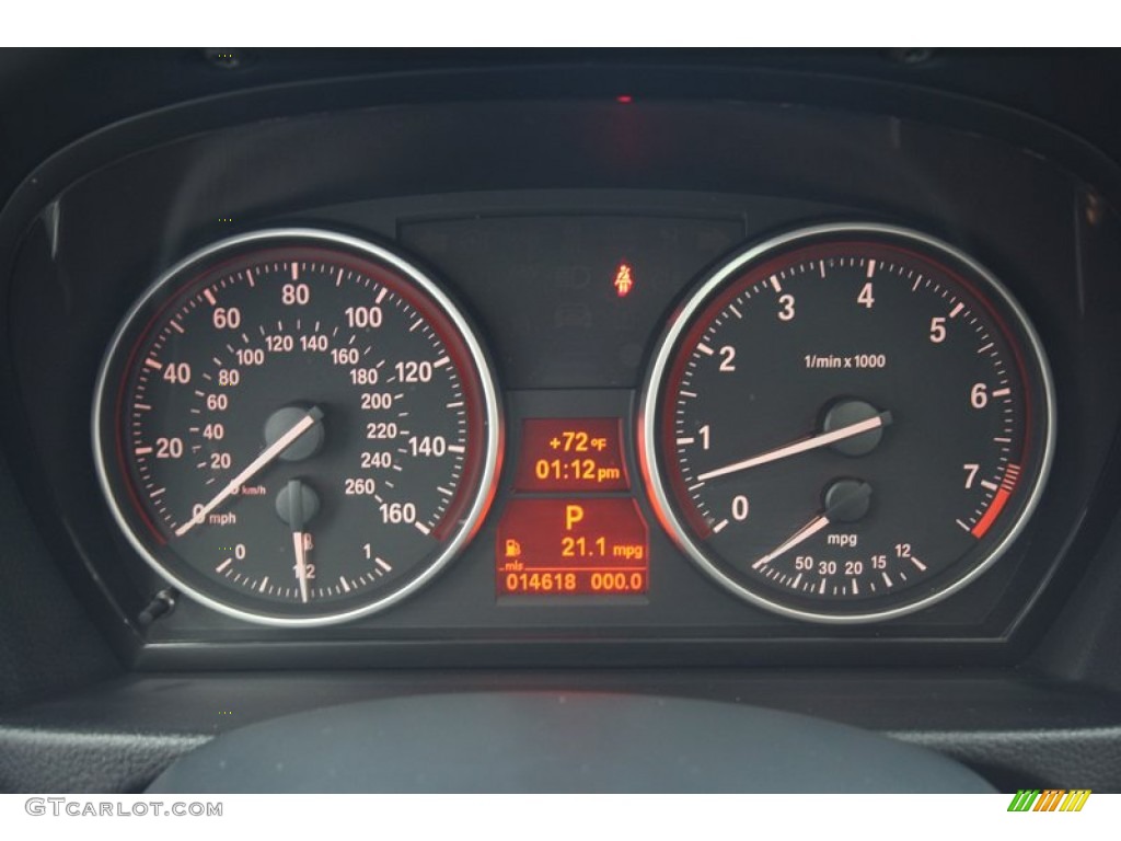2011 BMW 3 Series 328i Sedan Gauges Photo #72949502