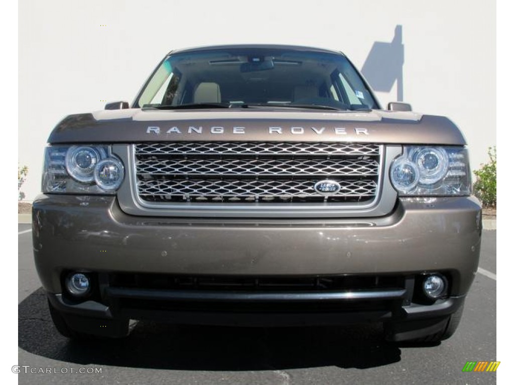 2010 Range Rover HSE - Bournville Brown Metallic / Sand/Jet Black photo #2