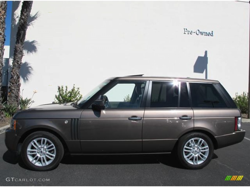 2010 Range Rover HSE - Bournville Brown Metallic / Sand/Jet Black photo #3
