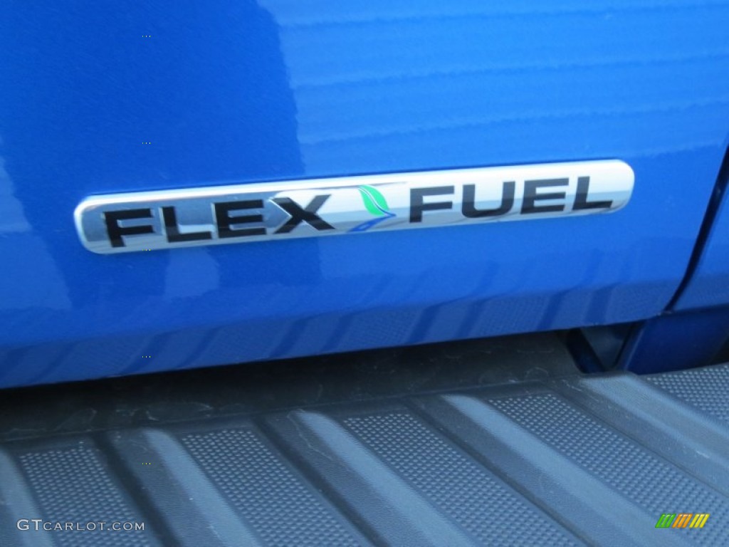 2013 F150 STX Regular Cab - Blue Flame Metallic / Steel Gray photo #16