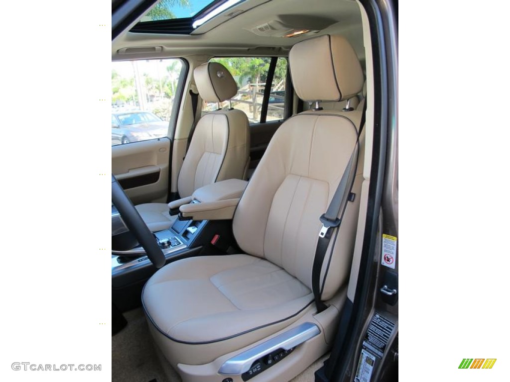 2010 Range Rover HSE - Bournville Brown Metallic / Sand/Jet Black photo #8