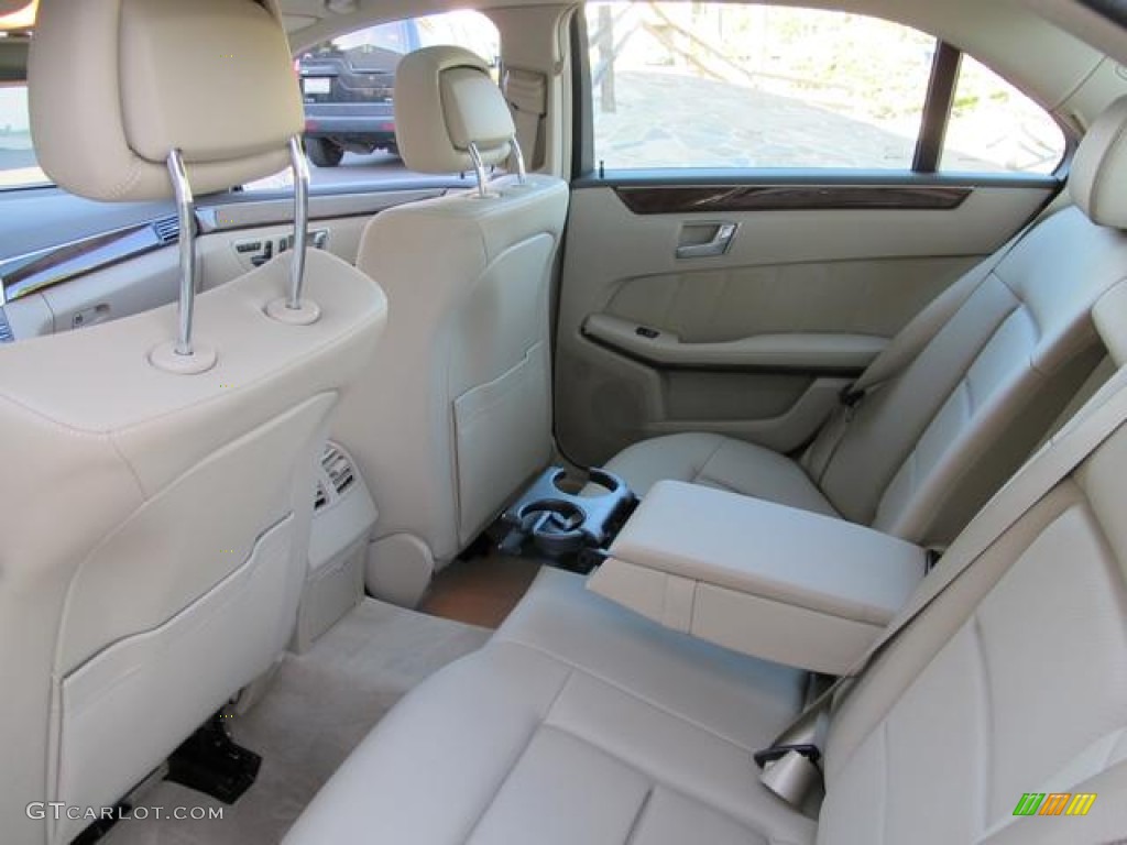 Almond/Mocha Interior 2011 Mercedes-Benz E 350 Sedan Photo #72950293