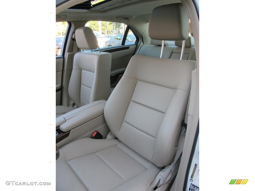 Almond/Mocha Interior 2011 Mercedes-Benz E 350 Sedan Photo #72950340