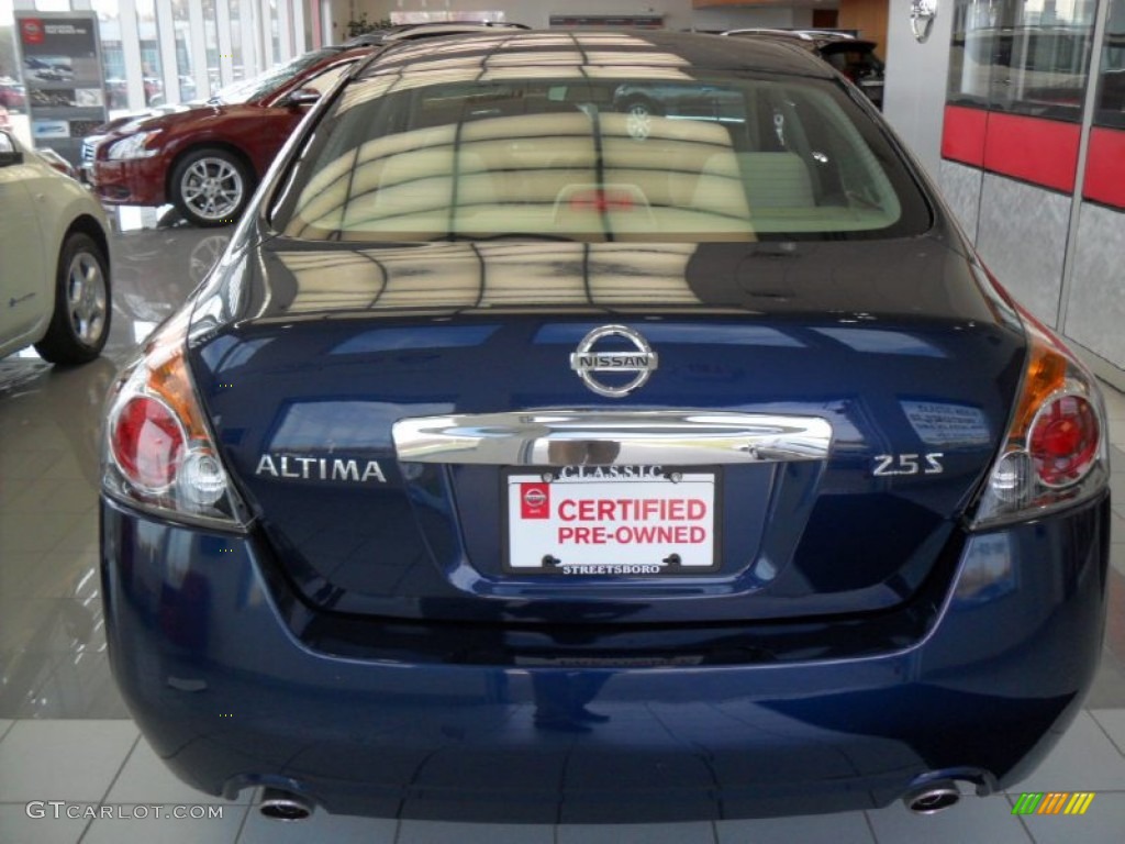 2011 Altima 2.5 S - Navy Blue / Blond photo #3