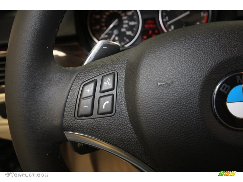 2011 3 Series 328i Convertible - Space Gray Metallic / Cream Beige photo #28