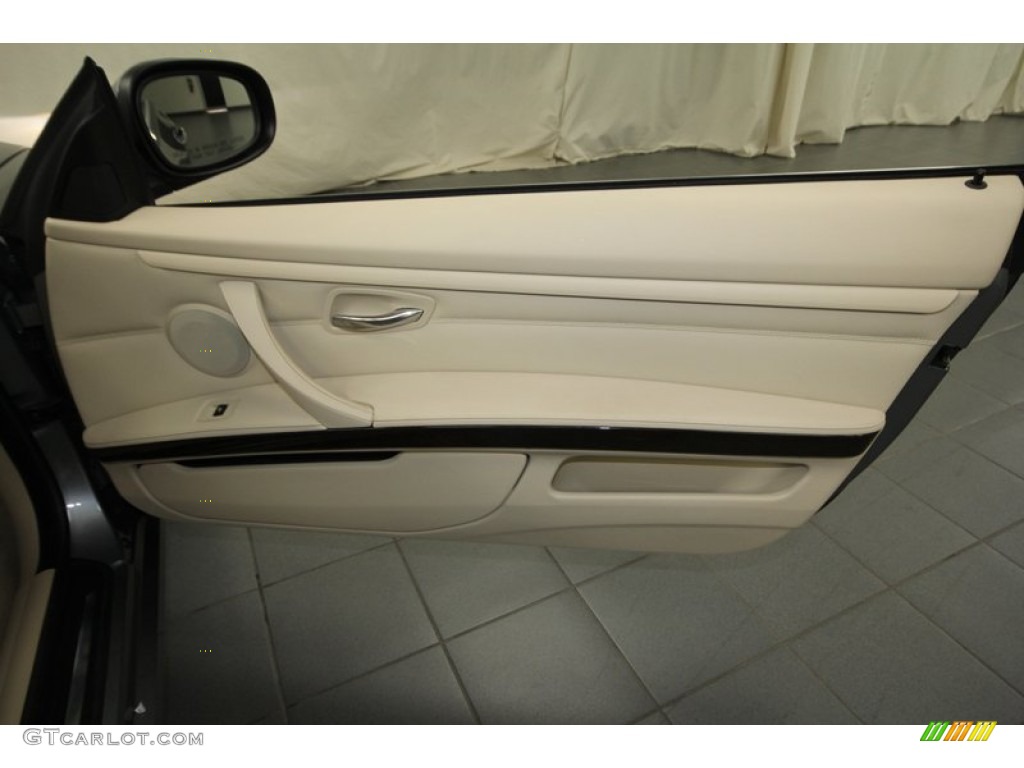 2011 3 Series 328i Convertible - Space Gray Metallic / Cream Beige photo #35