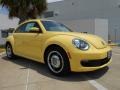 2013 Yellow Rush Volkswagen Beetle 2.5L  photo #1