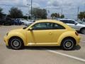 2013 Yellow Rush Volkswagen Beetle 2.5L  photo #4