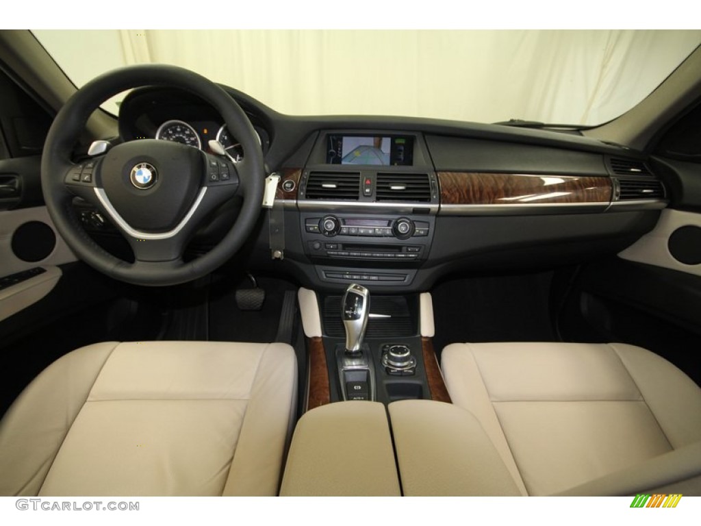 2010 BMW X6 xDrive35i Oyster Dashboard Photo #72951594