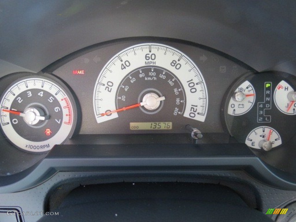 2012 Toyota FJ Cruiser Standard FJ Cruiser Model Gauges Photo #72951711