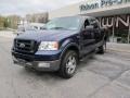 2004 True Blue Metallic Ford F150 XLT SuperCrew 4x4  photo #2