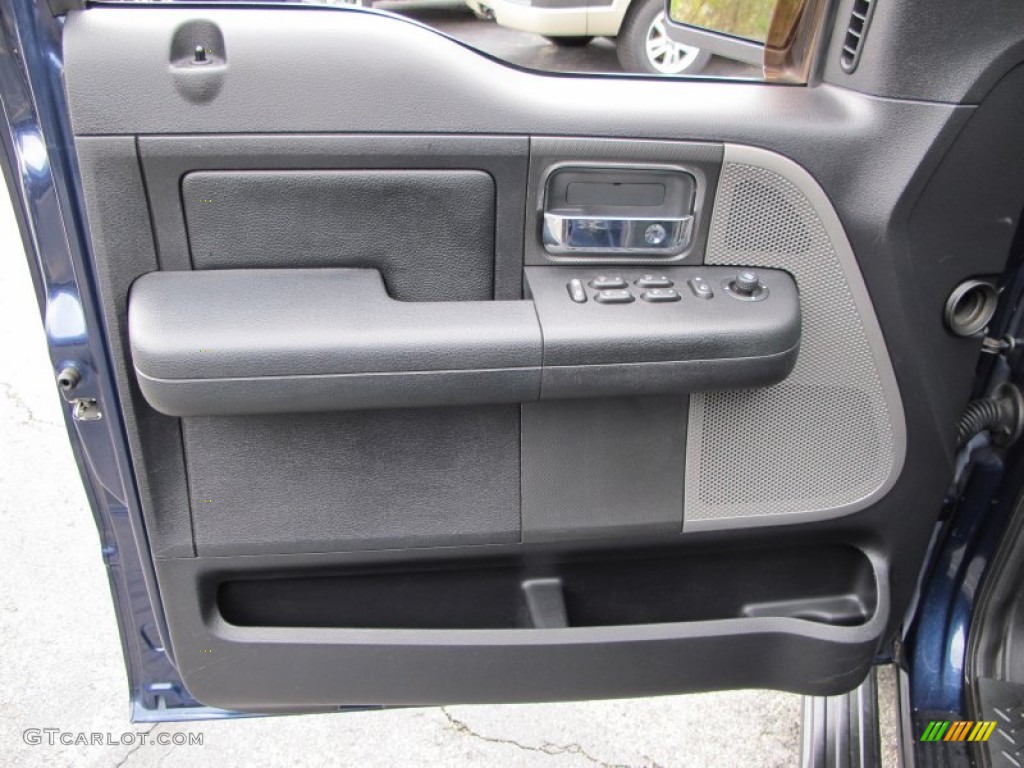 2004 F150 XLT SuperCrew 4x4 - True Blue Metallic / Medium/Dark Flint photo #12