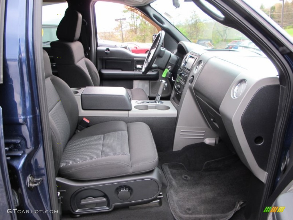 2004 F150 XLT SuperCrew 4x4 - True Blue Metallic / Medium/Dark Flint photo #16
