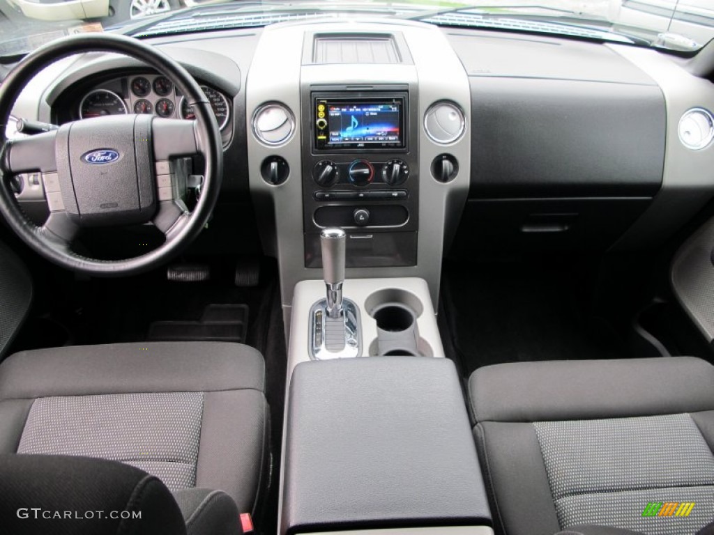 2004 F150 XLT SuperCrew 4x4 - True Blue Metallic / Medium/Dark Flint photo #22