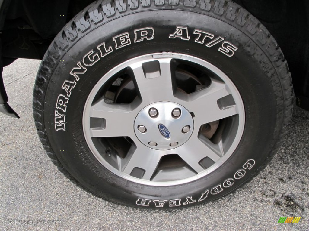2004 F150 XLT SuperCrew 4x4 - True Blue Metallic / Medium/Dark Flint photo #24