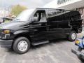 2010 Black Ford E Series Van E350 XL Passenger  photo #9