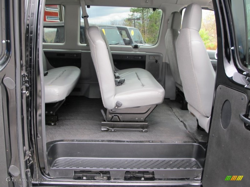 Medium Flint Interior 2010 Ford E Series Van E350 XL Passenger Photo #72953579