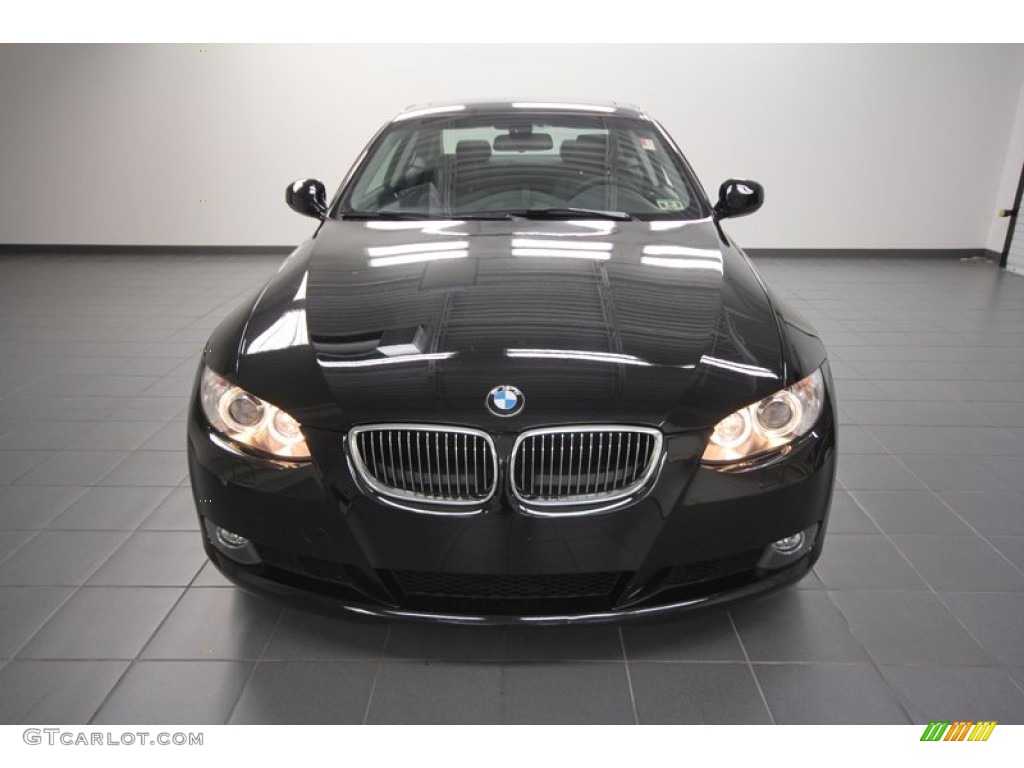 2010 3 Series 328i Coupe - Jet Black / Black photo #6