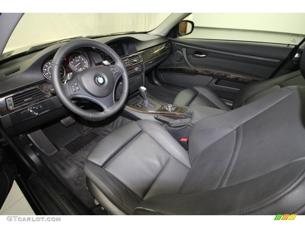 Black Interior 2010 BMW 3 Series 328i Coupe Photo #72954036
