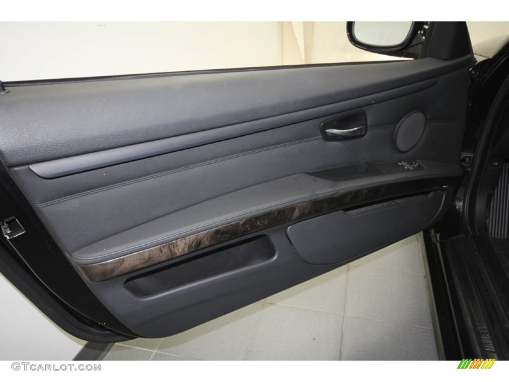 2010 3 Series 328i Coupe - Jet Black / Black photo #14