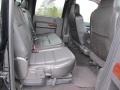 Ebony Leather 2009 Ford F350 Super Duty Lariat Crew Cab 4x4 Interior Color