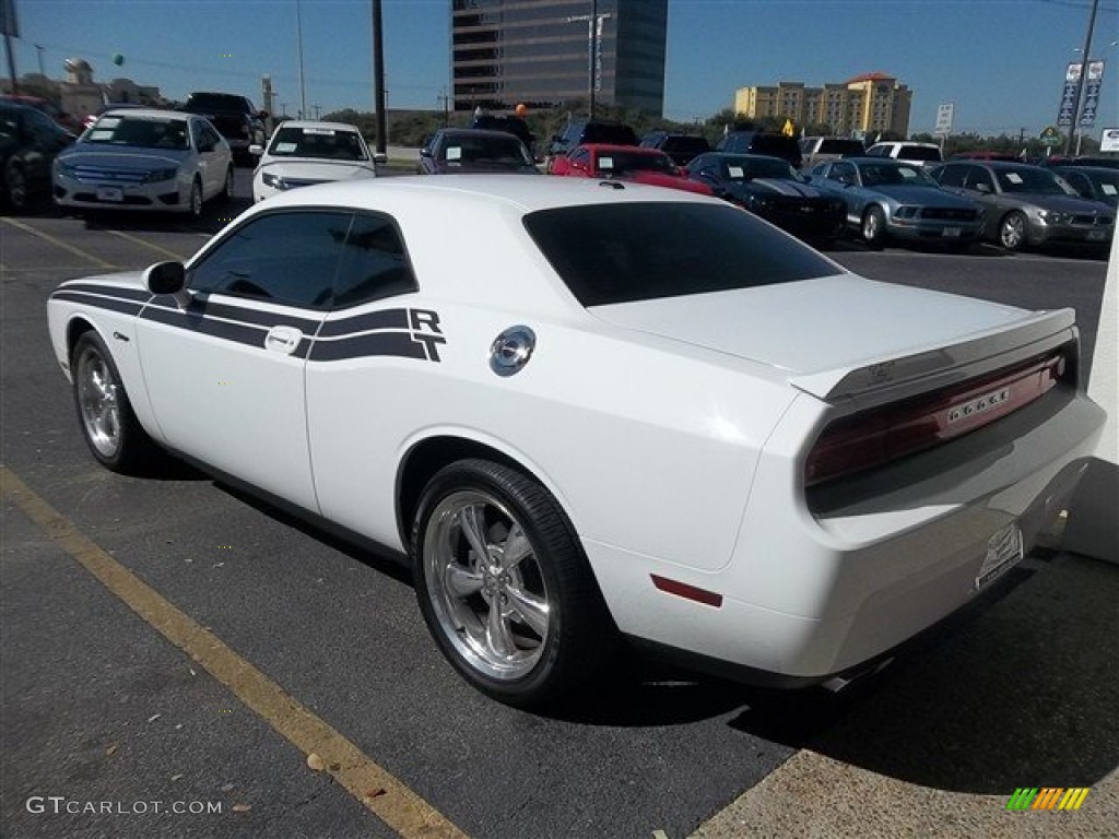 2010 Challenger R/T Classic - Stone White / Dark Slate Gray photo #5