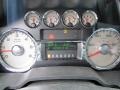 Ebony Leather Gauges Photo for 2009 Ford F350 Super Duty #72954381