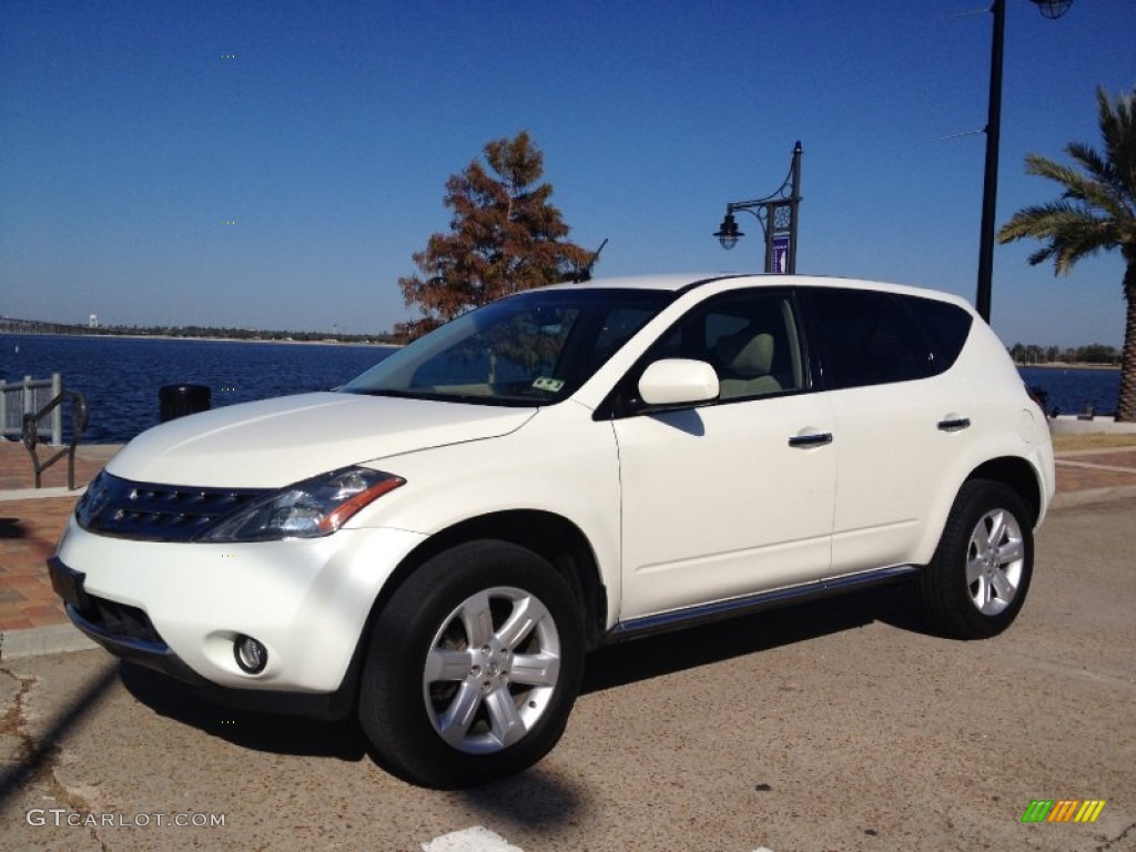 2006 Murano SL - Glacier Pearl / Cafe Latte photo #2