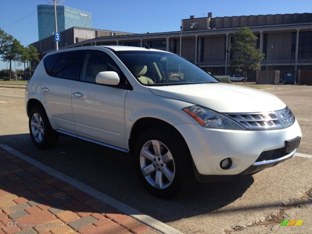 2006 Murano SL - Glacier Pearl / Cafe Latte photo #4