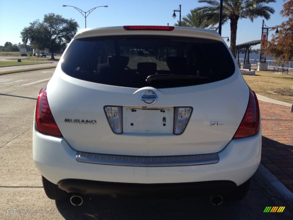 2006 Murano SL - Glacier Pearl / Cafe Latte photo #7