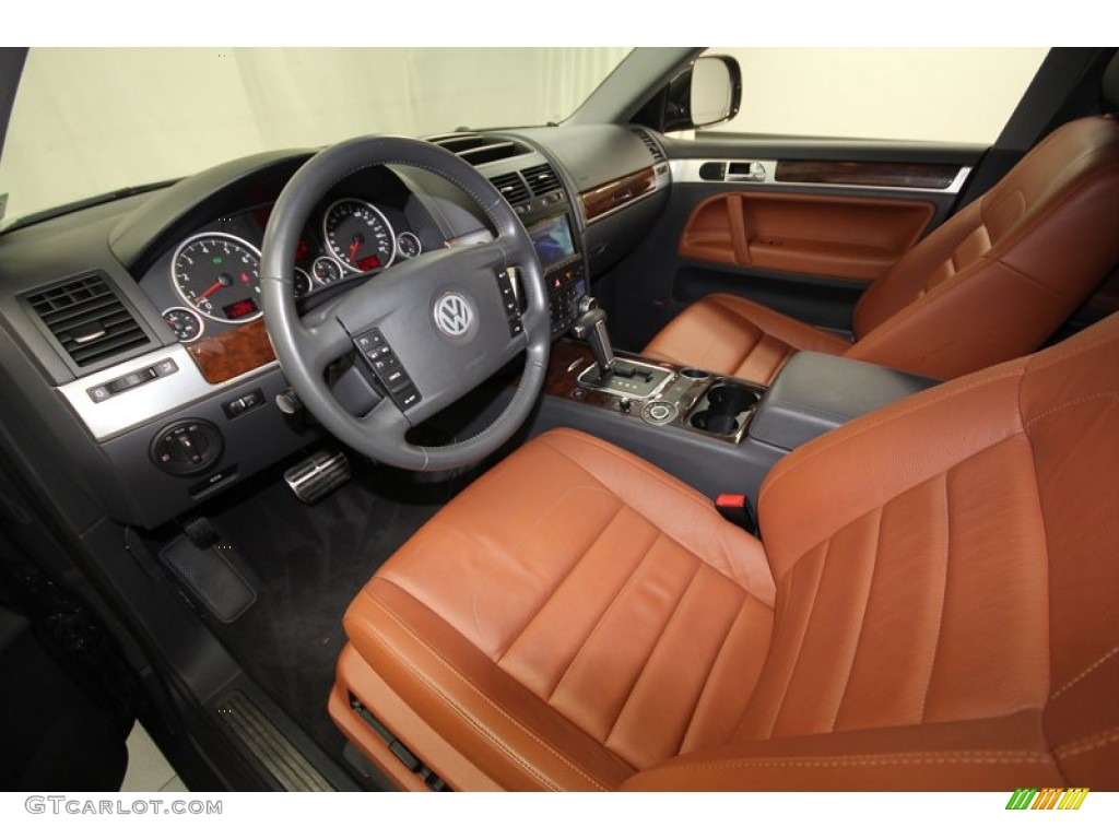 Sienna Interior 2008 Volkswagen Touareg 2 V8 Photo #72955922