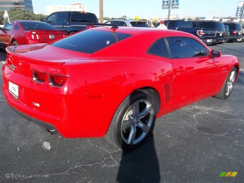 2011 Camaro LT/RS Coupe - Victory Red / Black photo #3