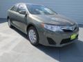 2012 Cypress Green Pearl Toyota Camry LE  photo #1