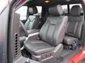 Raptor Black Leather/Cloth Interior Photo for 2012 Ford F150 #72956814