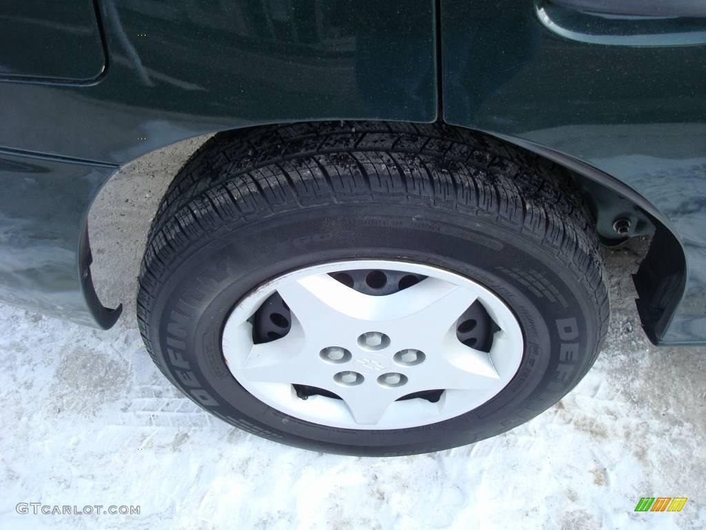 2003 Cavalier Sedan - Dark Green Metallic / Graphite Gray photo #10